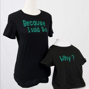 Mom and daughter shirts